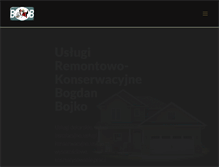 Tablet Screenshot of bbojko.pl